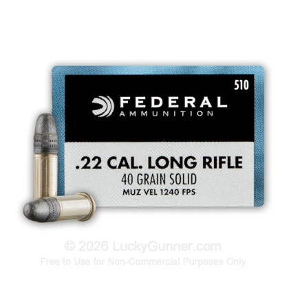 Image 1 of Federal .22 Long Rifle (LR) Ammo
