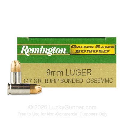 Image 1 of Remington 9mm Luger (9x19) Ammo