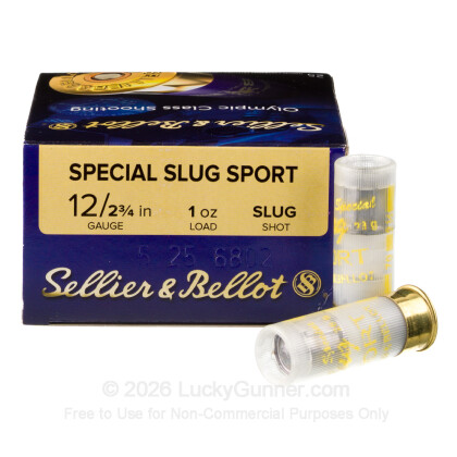Image 1 of 12 Gauge Ammo Shells from Sellier & Bellot Image 1 of Sellier & Bellot 12 Gauge Ammo