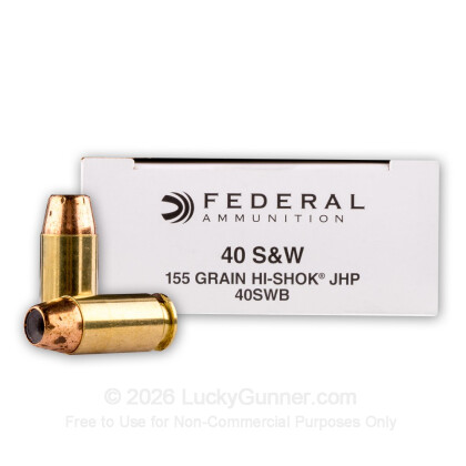 Image 1 of Federal .40 S&W (Smith & Wesson) Ammo