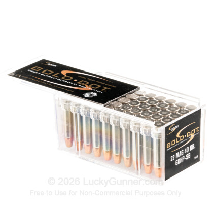 Image 3 of Speer .22 Magnum (WMR) Ammo