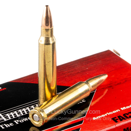 Large image of Premium 223 Remington Ammo For Sale – 36 grain Varmint Grenade Ammunition in Stock by Black Hills - 50 Rounds