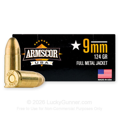 Image 1 of Armscor 9mm Luger (9x19) Ammo
