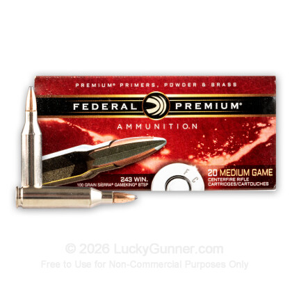 Image 2 of Federal .243 Winchester Ammo