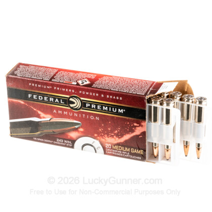 Image 3 of Federal .243 Winchester Ammo