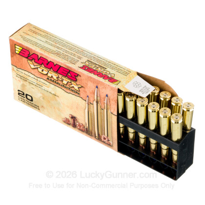 Large image of Premium 35 Whelen Ammo For Sale - 180 Grain TTSX Ammunition in Stock by Barnes VOR-TX - 20 Rounds