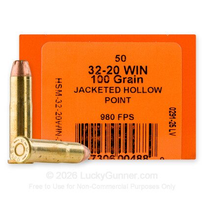Image 1 of HSM Ammunition 32-20 WIN. Ammo