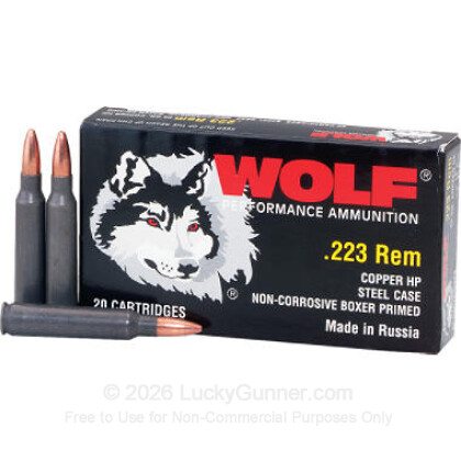 Image 1 of Wolf .223 Remington Ammo