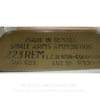 Image 2 of Tula Cartridge Works .223 Remington Ammo