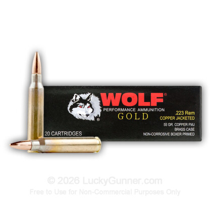 Image 2 of Wolf .223 Remington Ammo