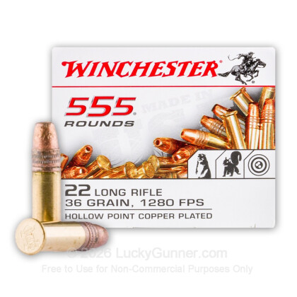 Image 1 of Winchester .22 Long Rifle (LR) Ammo
