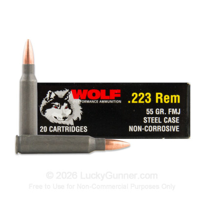 Image 1 of Wolf .223 Remington Ammo