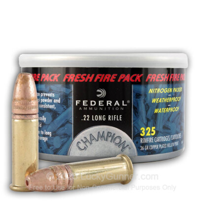 Image 1 of Federal .22 Long Rifle (LR) Ammo