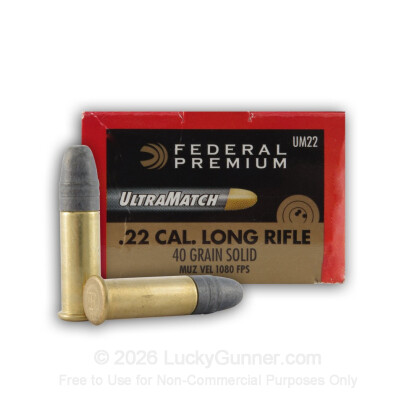 Image 1 of Federal .22 Long Rifle (LR) Ammo