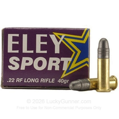 Image 1 of Eley .22 Long Rifle (LR) Ammo
