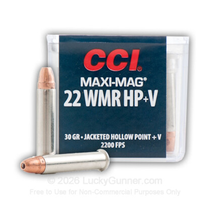 Image 1 of CCI .22 Magnum (WMR) Ammo