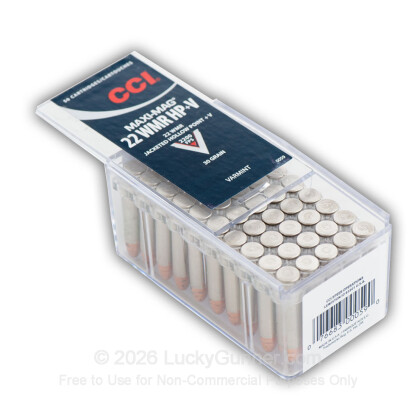 Image 3 of CCI .22 Magnum (WMR) Ammo