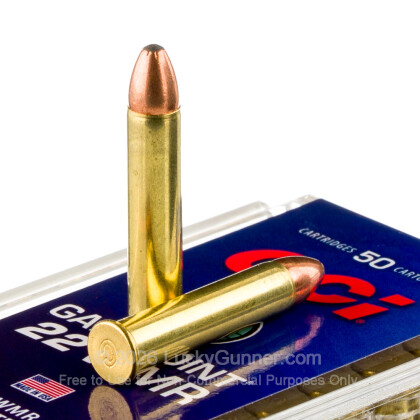 Image 3 of Shop by Popular Brand from CCI Image 3 of CCI .22 Magnum (WMR) Ammo