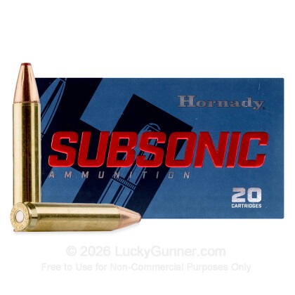 Large image of Hornady Subsonic 350 Legend For Sale - 250gr Sub-X - 20rds