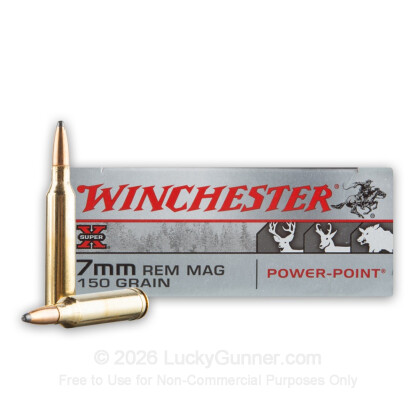Image 1 of Winchester 7mm Remington Magnum Ammo