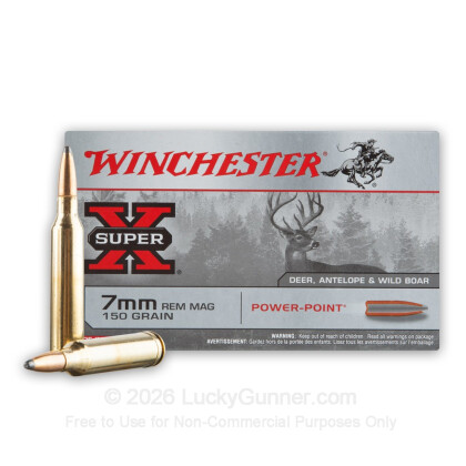 Image 2 of Winchester 7mm Remington Magnum Ammo