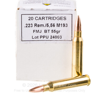Image 1 of Prvi Partizan 5.56x45mm Ammo