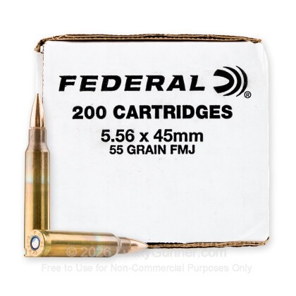 Image 2 of Federal 5.56x45mm Ammo