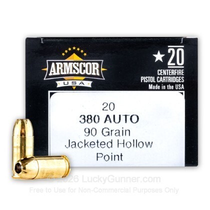 Image 1 of Armscor .380 Auto (ACP) Ammo