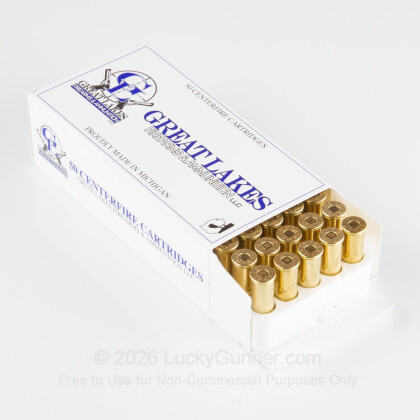 Large image of .44 Magnum Ammo - Great Lakes 240gr LSWC - 50 Rounds