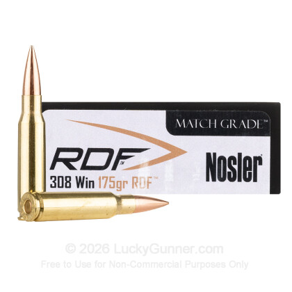 Image 1 of Nosler Ammunition .308 (7.62X51) Ammo