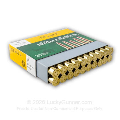 Image 3 of Sellier & Bellot 6.5x57 Rimmed Ammo