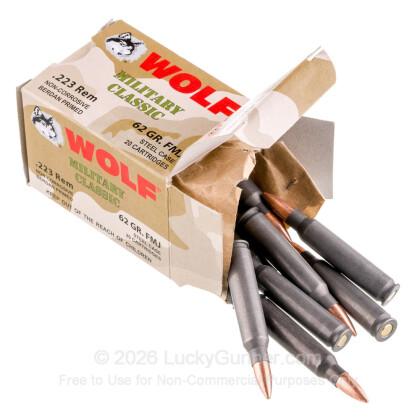 Image 3 of Wolf .223 Remington Ammo