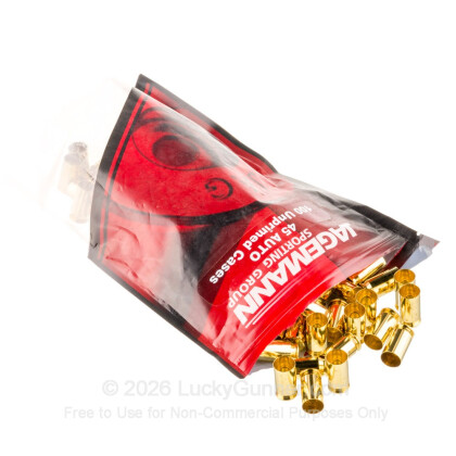 Large image of Bulk 45 ACP Brass Casings For Sale - 45 ACP Casings in Stock by Jagemann - 100