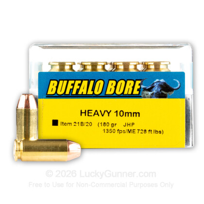 Image 1 of Buffalo Bore 10mm Auto Ammo