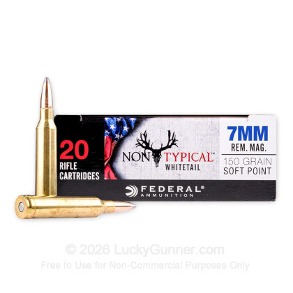 Image 1 of Federal 7mm Remington Magnum Ammo