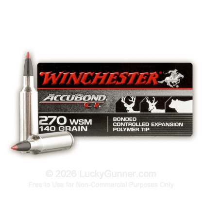Image 1 of Winchester .270 Winchester Short Magnum Ammo
