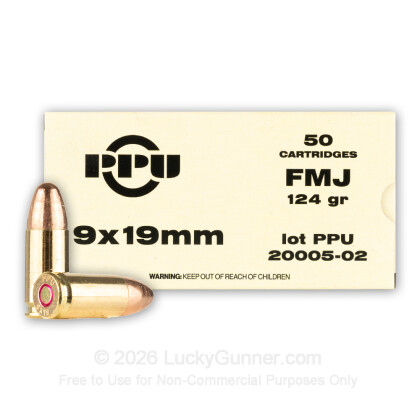 Image 1 of Prvi Partizan 9mm Luger (9x19) Ammo