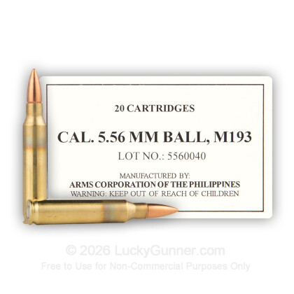 Image 1 of Armscor 5.56x45mm Ammo