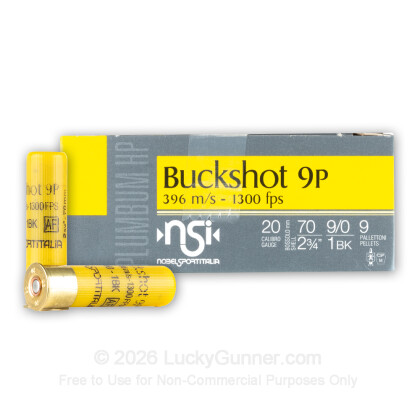 Image 2 of NobelSport 20 Gauge Ammo