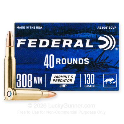 Image 1 of Federal Ammo from Federal Image 1 of Federal .308 (7.62X51) Ammo