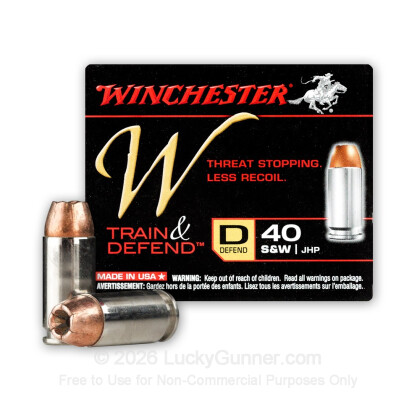 Image 2 of Winchester .40 S&W (Smith & Wesson) Ammo