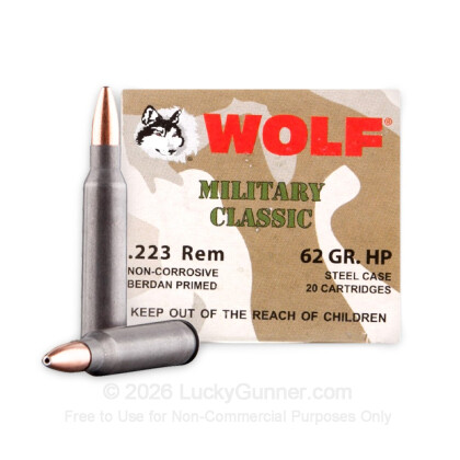Image 2 of Wolf .223 Remington Ammo