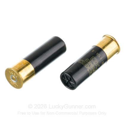 Large image of Premium 12 Gauge Ammo For Sale - 3” 1-1/4oz. #4 Steel Shot Ammunition in Stock by Browning Wicked Wing - 25 Rounds