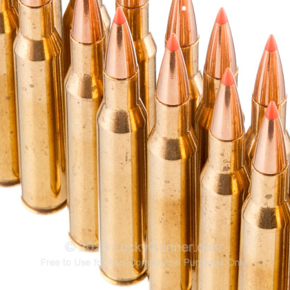Large image of Premium 270 Ammo For Sale - 130 Grain Hornady GMX Ammunition in Stock by Black Hills Gold - 20 Rounds