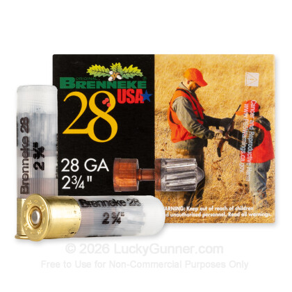 Image 1 of Brenneke Slugs 28 Gauge Ammo