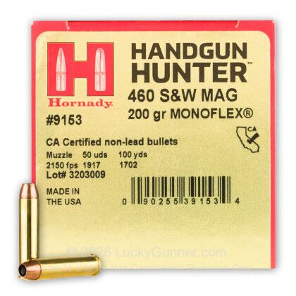 Image 1 of Hornady .460 Smith & Wesson Ammo