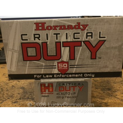 Image 1 of Hornady .45 ACP (Auto) Ammo