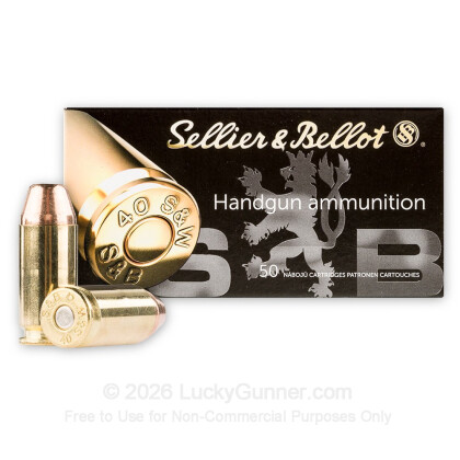 Image 2 of Sellier & Bellot .40 S&W (Smith & Wesson) Ammo