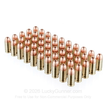 Large image of 380 Auto Ammo In Stock - 95 gr FMJ - 380 ACP Ammunition by Estate Ammo For Sale - 50 Rounds