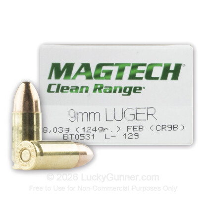 Image 1 of Magtech 9mm Luger (9x19) Ammo